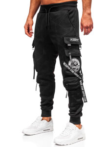 Muške tople Cargo joggers Crna Bolf HSS340