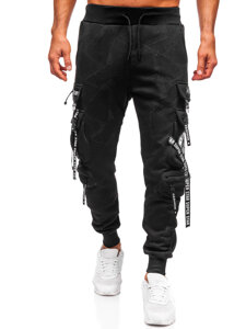 Muške tople Cargo joggers Crna Bolf HSS340