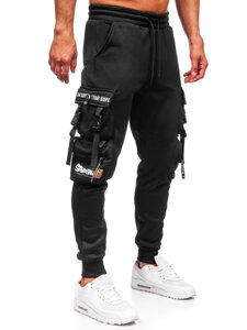 Muške tople Cargo joggers Crna Bolf HSS347