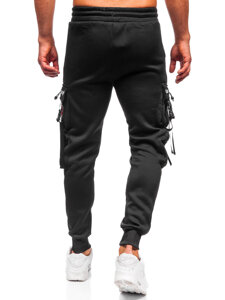 Muške tople Cargo joggers Crna Bolf HSS347