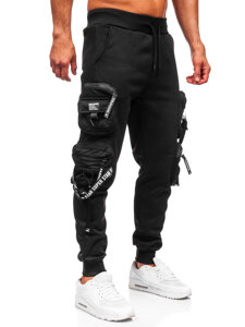 Muške tople Cargo joggers Crna Bolf HSS350