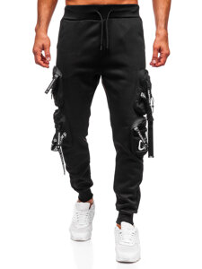 Muške tople Cargo joggers Crna Bolf HSS350