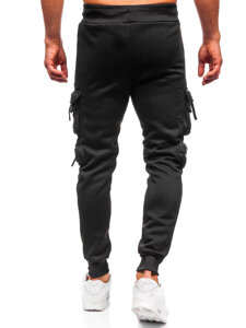 Muške tople Cargo joggers Crna Bolf HSS361