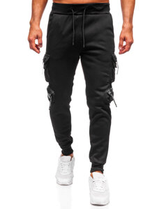 Muške tople Cargo joggers Crna Bolf HSS361