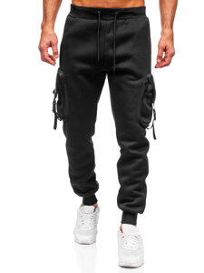 Muške tople Cargo joggers Crna Bolf K23