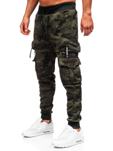 Muške tople Cargo joggers Khaki Bolf HSS353