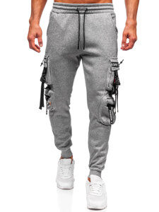 Muške tople Cargo joggers Sivo Bolf HSS347