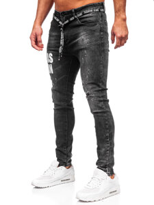 Muške traperice Slim Fit Crna Bolf TF277