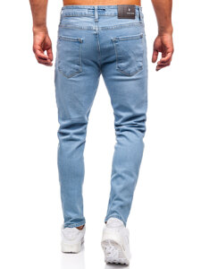 Plave muške traperice slim fit Bolf 6472