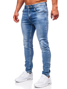 Plave muške traperice slim fit Bolf KA6896S