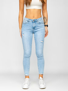 Plave ženske push up jeans hlače Bolf S9859