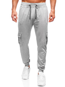 Sive cargo hlače muške joggers trenirka Bolf 8K1130