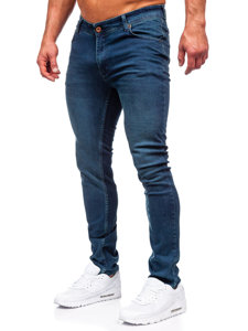 Tamno plave traperice muške slim fit Bolf 5066-2