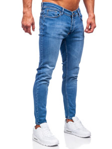 Tamnoplave traperice muške slim fit Bolf R922